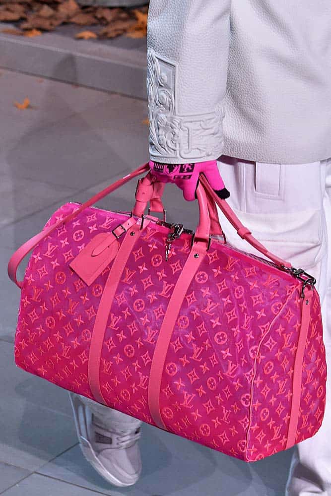 Louis Vuitton, Bags, Louis Vuitton Virgil Abloh Fw9 Rainbow Runway Keepall  Duffle Travel Bag