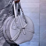 Louis Vuitton Gray Crocodile Round Bag - Fall 2019