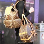 Louis Vuitton Monogram Canvas Backpack and Round Bags