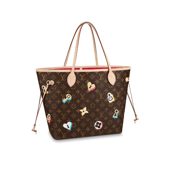 Louis Vuitton® Lockme Chain Bag East West Rose Trianon. Size in 2023