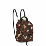 Louis Vuitton Monogram Canvas Love Lock Palm Springs Mini Backpack Bag