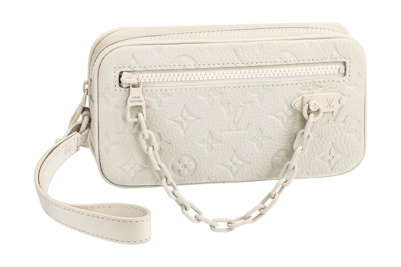 Louis Vuitton Soft Trunk Monogram Powder White in Taurillon Leather with  Tone-on-Tone - US