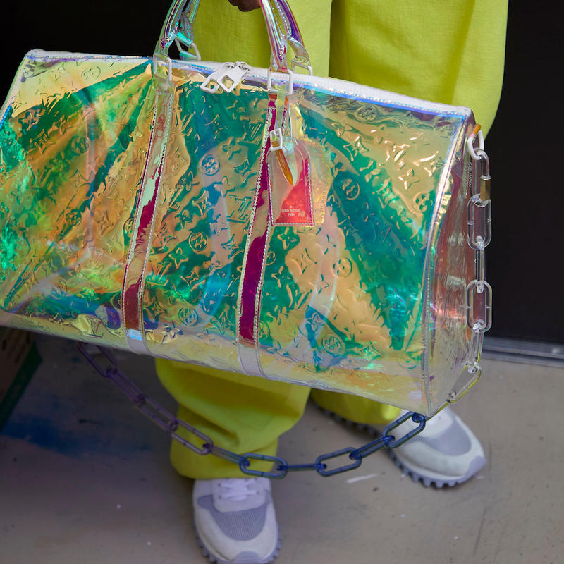 iridescent lv bag