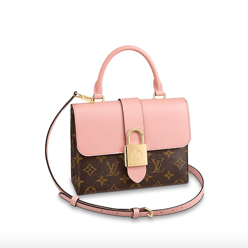 Louis Vuitton Rose Ballerine Epi Leather Locky BB Bag Louis