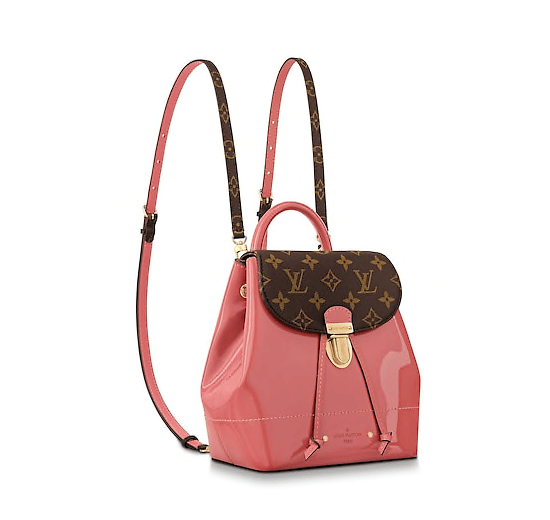 Louis Vuitton Vieux Rose Vernis:Monogram Canvas Hot Springs Backpack Bag