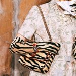 Gucci Zebra Print Arli Flap Bag