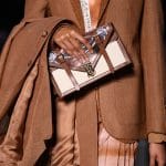 Burberry Brown/White Envelope Clutch Bag - Fall 2019