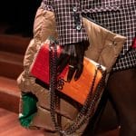 Burberry Red/Orange Flap Bag - Fall 2019