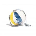 Chanel Navy Blue/Yellow/White/Transparent Beach Ball Minaudiere Bag