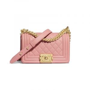 Chanel Pink Boy Chanel Small Flap Bag