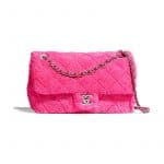 Chanel Pink Mixed Fibers Small Flap Bag