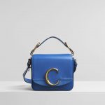 Chloe Smoky Blue C Mini Bag