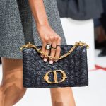 Dior Black Embossed Flap Bag - Fall 2019