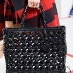 Dior Black Woven Leather Bag 2 - Fall 2019