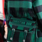 Dior Black/Green Plaid Messenger Bag - Fall 2019