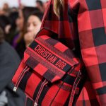 Dior Black/Red Plaid Messener Bag - Fall 2019