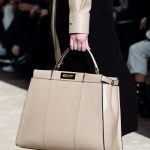 Fendi Beige Peekaboo Bag - Fall 2019