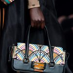 Fendi Black/Multicolor Printed Top Handle Bag - Fall 2019