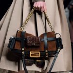 Fendi Brown/Black Baguette Bag - Fall 2019