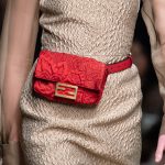 Fendi Red Floral Belt Bag - Fall 2019