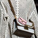 Fendi White/Brown Flap Bag - Fall 2019