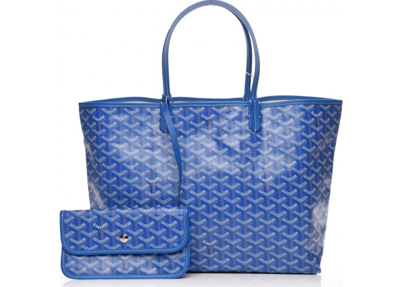 Goyard Victoria GM Blue Crossbody Travel Tote Duffle Weekend Carry On Bag –  THE-ECHELON