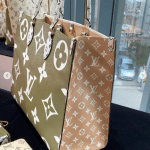 Louis Vuitton Beige Monogram Geant Tote Bag