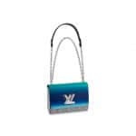 Louis Vuitton Blue Gradient Twist MM Bag