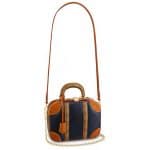 Louis Vuitton Calfskin/Monogram Reverse Mini Luggage Bag