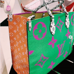 Louis Vuitton Green Monogram Geant Tote Bag