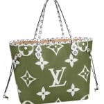 Louis Vuitton Green Monogram Geant Neverfull Bag