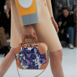 Louis Vuitton Purple Floral Python Mini Luggage Bag