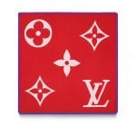 Louis Vuitton Rouge Monogram Geant Square