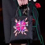 Prada Black Heart Print Mini Bag - Fall 2019