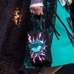 Prada Black Lips Print Mini Bag - Fall 2019