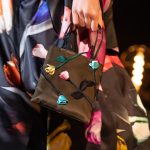 Prada Brown Floral Embellished Mini Bag - Fall 2019
