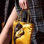 Prada Gold Floral Embellished Mini Bag - Fall 2019
