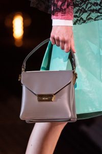 Prada Gray Small Flap Bag - Fall 2019