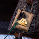 Prada Light Brown Floral Embellished Mini Bag - Fall 2019