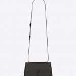 Saint Laurent Black Lambskin with Lurex Stars Spontini Small Satchel Bag