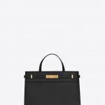 Saint Laurent Black Manhattan Small Shopping Bag