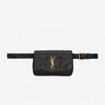 Saint Laurent Black Patchwork Jamie Belt Bag