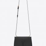 Saint Laurent Black Spontini Small Satchel Bag