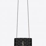 Saint Laurent Black Stars and Studs Suede Kate Small Bag