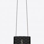 Saint Laurent Black Stars and Studs Suede Kate Small Bag