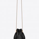 Saint Laurent Black Talitha Small Bucket Bag