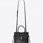 Saint Laurent Black Uptown Small Tote Bag