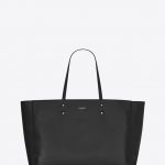 Saint Laurent Black Vis Medium Tote Bag