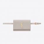 Saint Laurent Ivory Kate Belt Bag