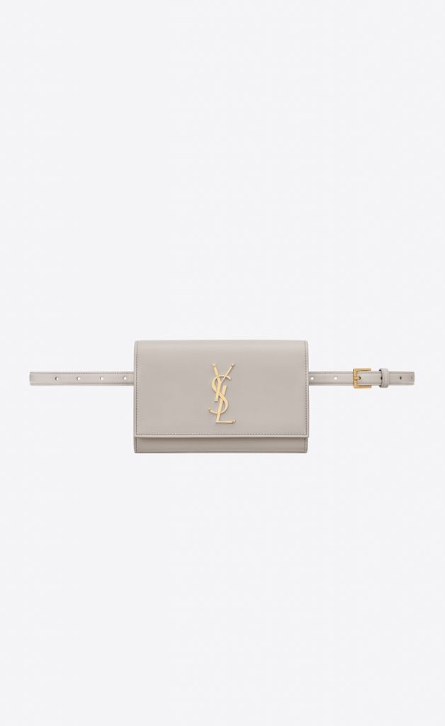 Saint Laurent Ivory Kate Belt Bag
